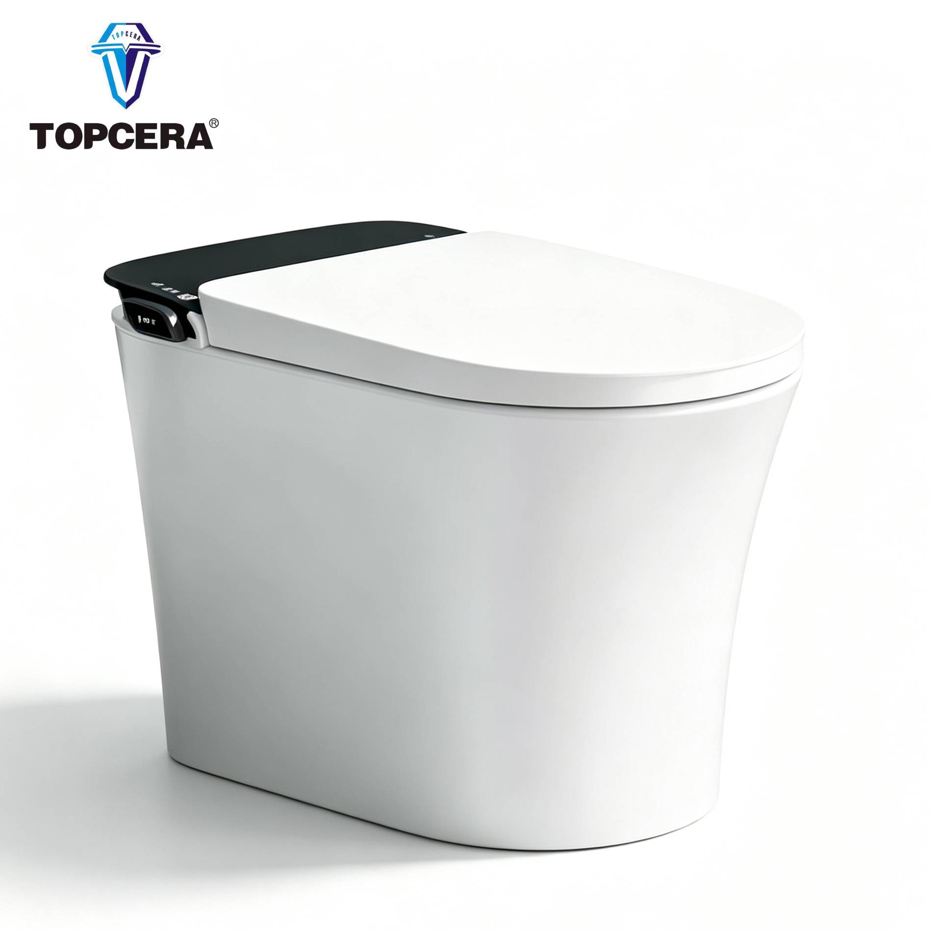 Househeld full automatic intergrated seat heating smart toilet