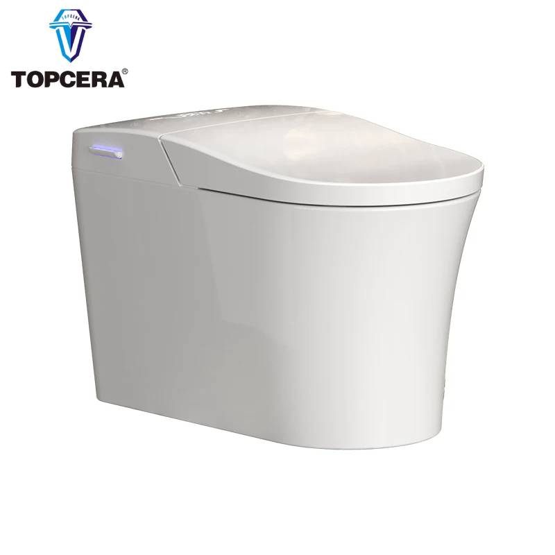 Smart Toilet with Automatic Disposable Seat Cover